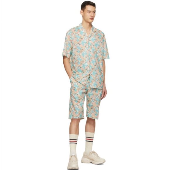 Gucci Multicolor Liberty London Edition Floral Print Shorts - Picture 2 of 11